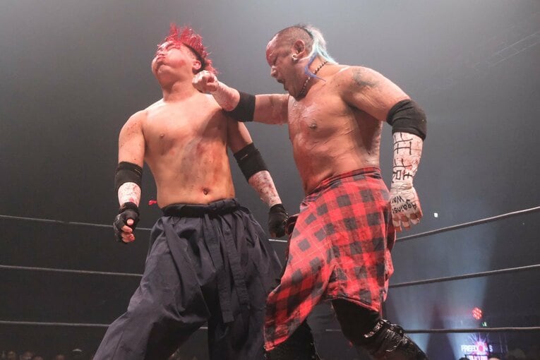 デスマッチのカリスマ・葛西純　©Norihiro Hashimoto