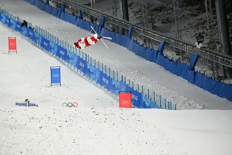 男子モーグルの堀島行真　©Naoya Sanuki/JMPA