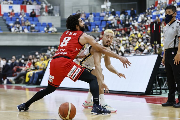 2012年からブレックスでプレーしている遠藤は、今年でチーム在籍は13年目　©B.LEAGUE