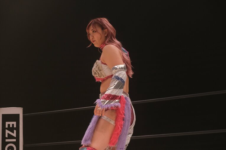 マリーゴールドの人気女子レスラー・後藤智香　©Norihiro Hashimoto