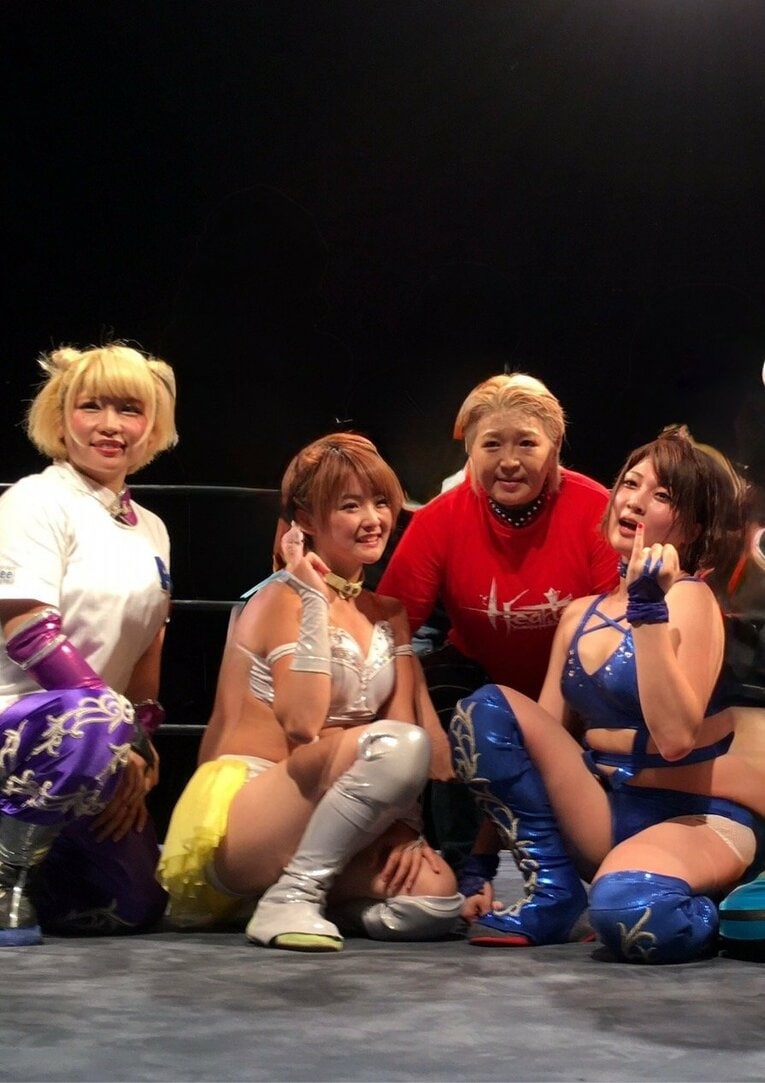 2020年までの約５年間は、アクトレスガールズのプレイングマネジャーだった　©本人提供