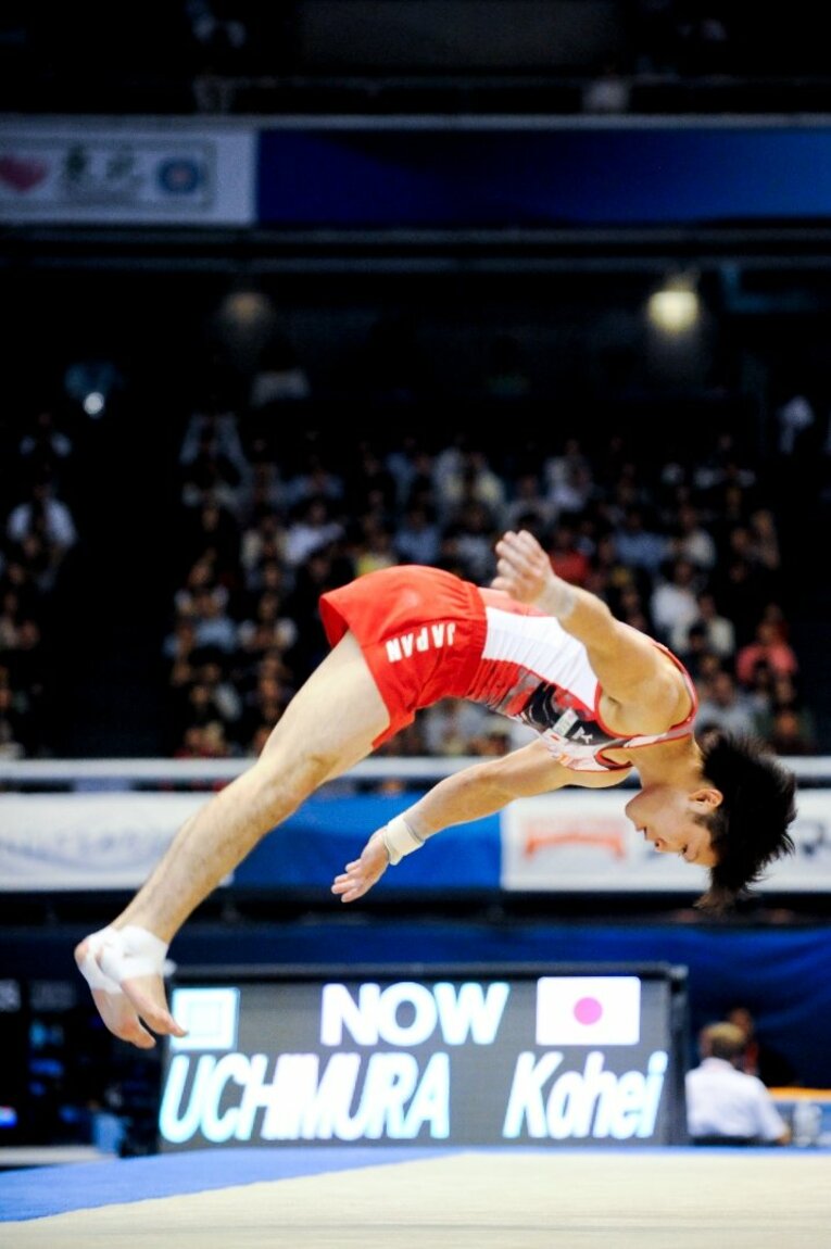 内村航平 ／ photograph by Sports Graphic Number