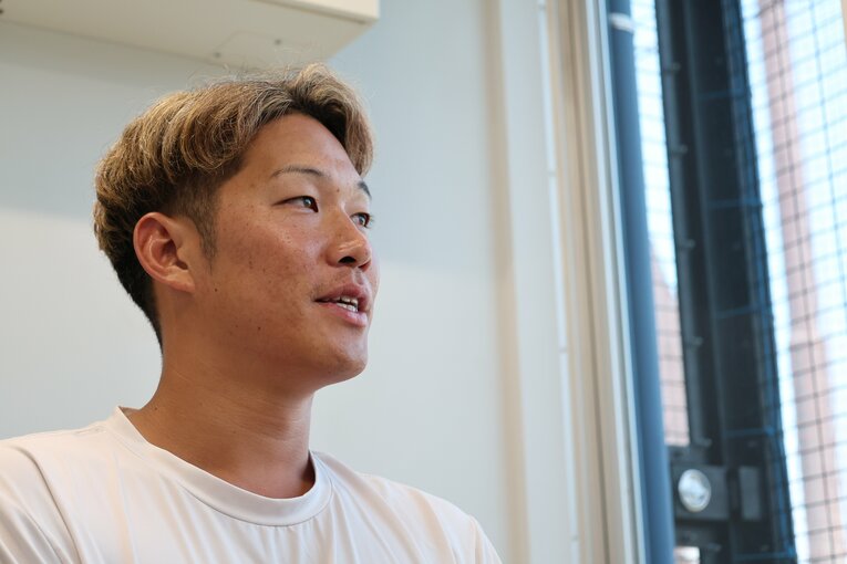 京田の守りはビシエドに育てられた部分も大きいという　©NumberWeb