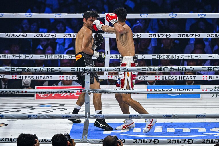 中谷潤人vs.ペッチ・ソー・チットパッタナ（WBC世界バンタム級タイトルマッチ）©Takuya Sugiyama