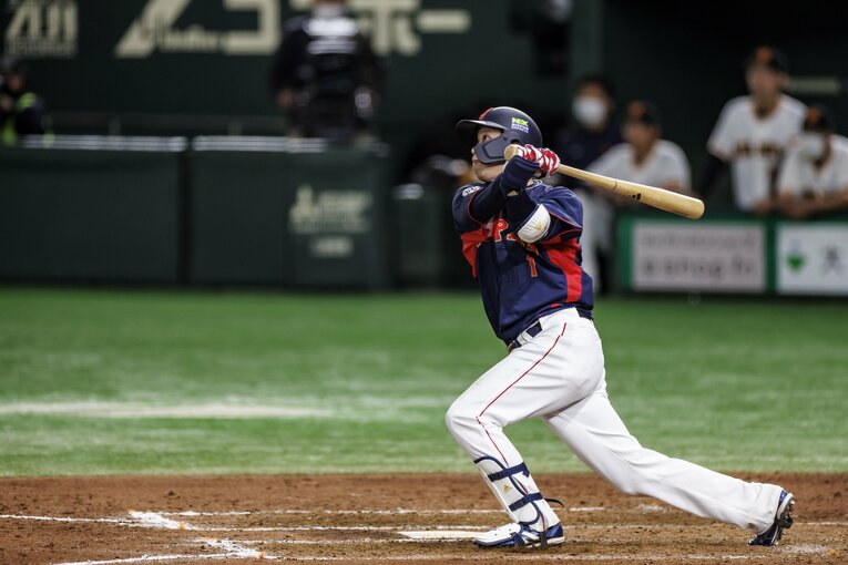 山田哲人（内野手／ヤクルト）©Kiichi Matsumoto
