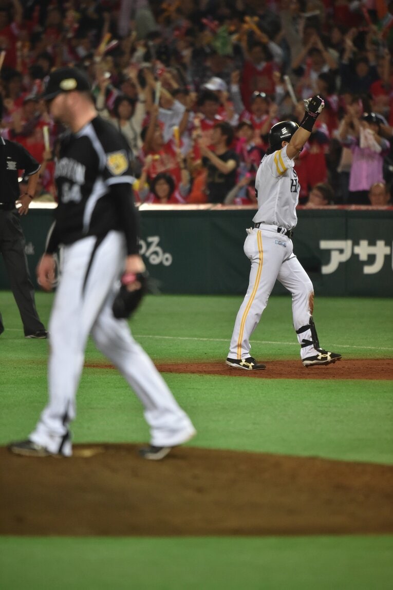 2014年日本シリーズで　©BUNGEISHUNJU