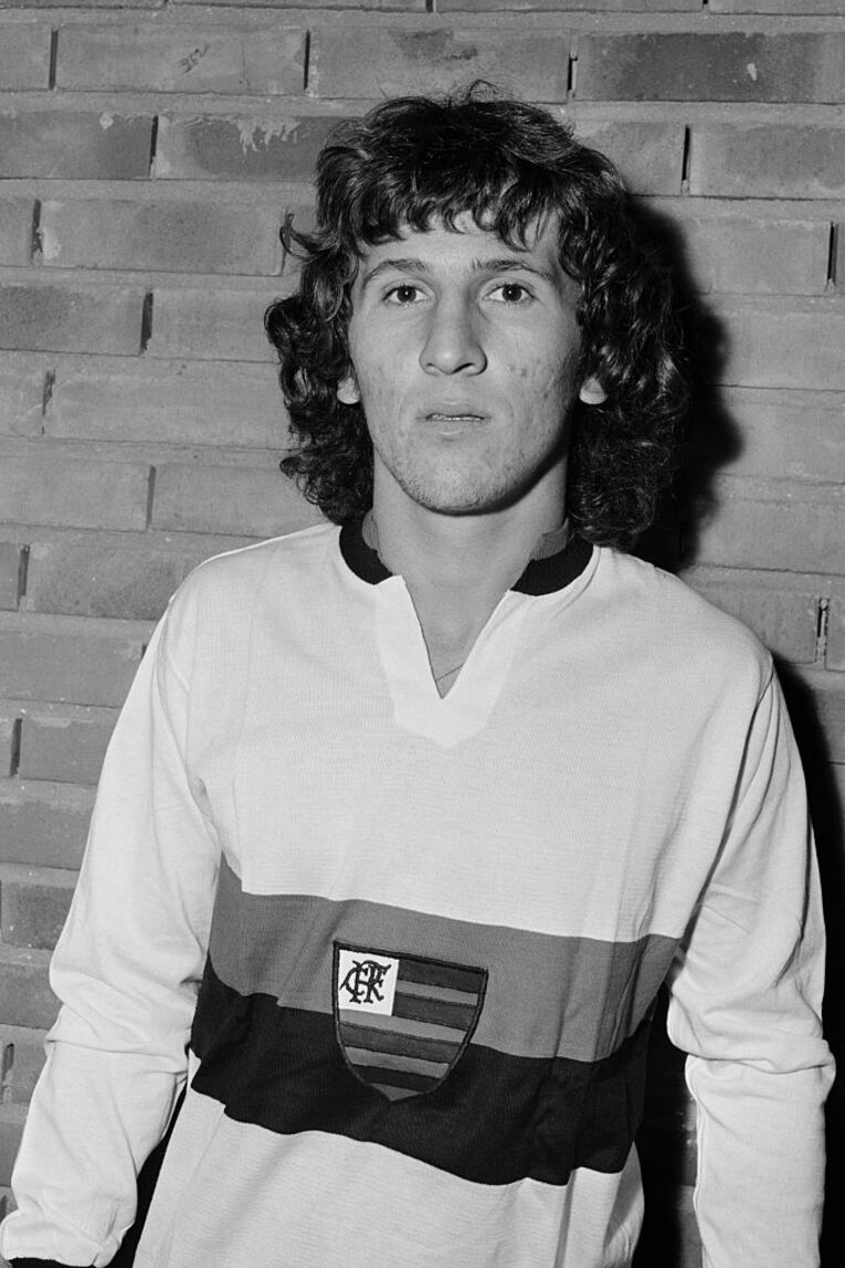 フラメンゴ時代のジーコ　©Getty Images