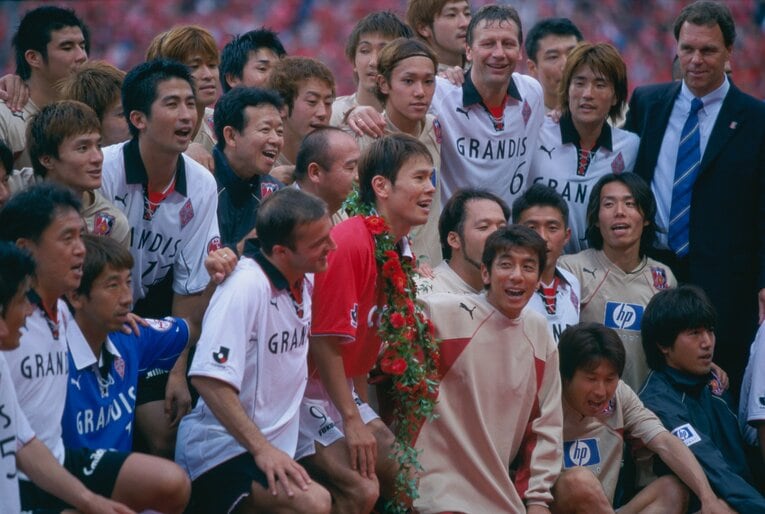 2003年引退試合　©︎Hideki Sugiyama