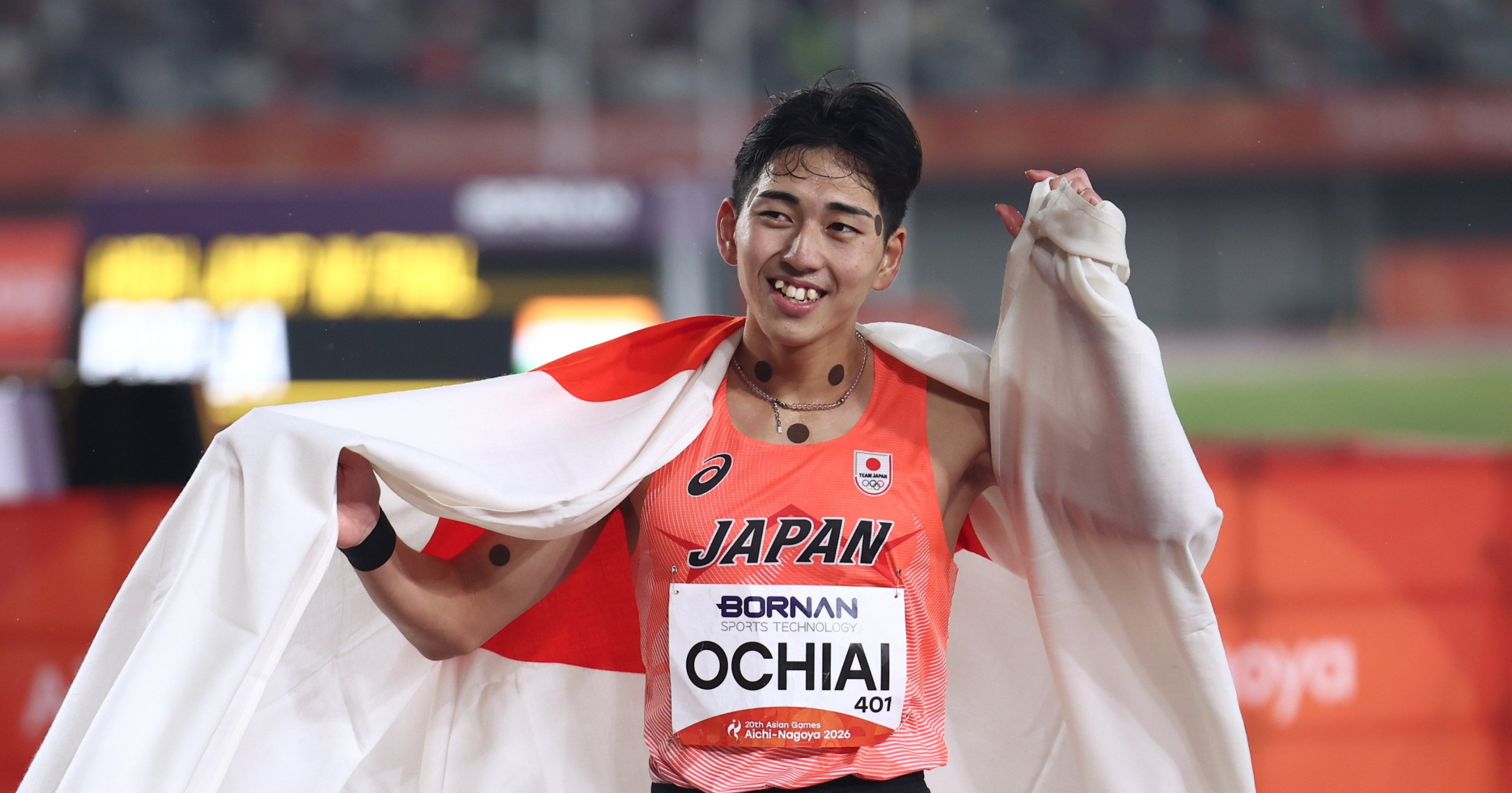 日本記録では物足りない」アジア大会800m圧勝の駒澤大・落合晃が語っ