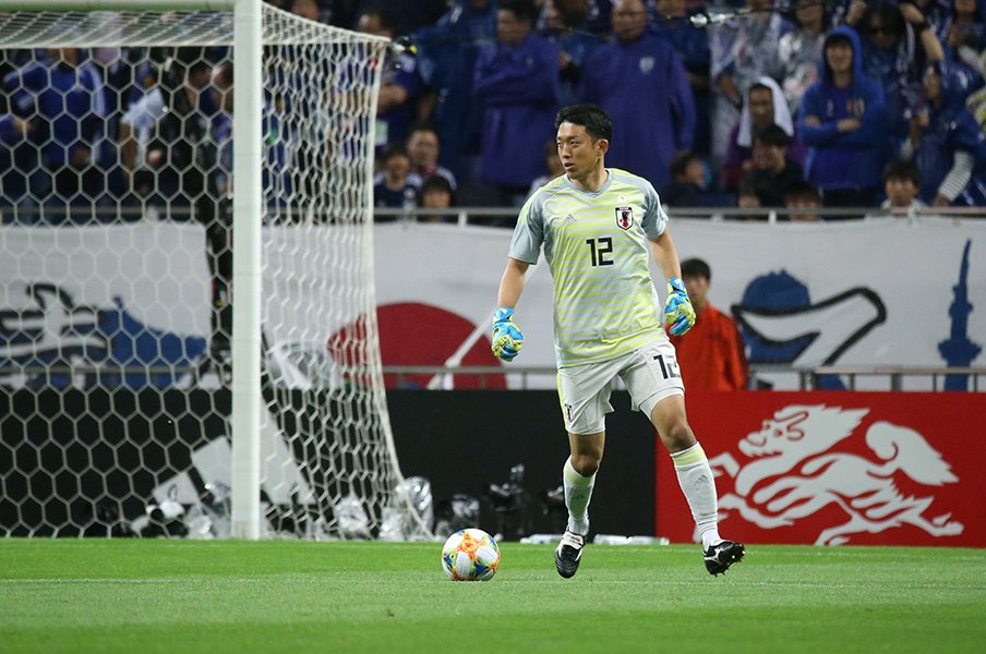 被シュートゼロのgk権田修一に聞く 90分何を考えた サッカー日本代表 Number Web ナンバー