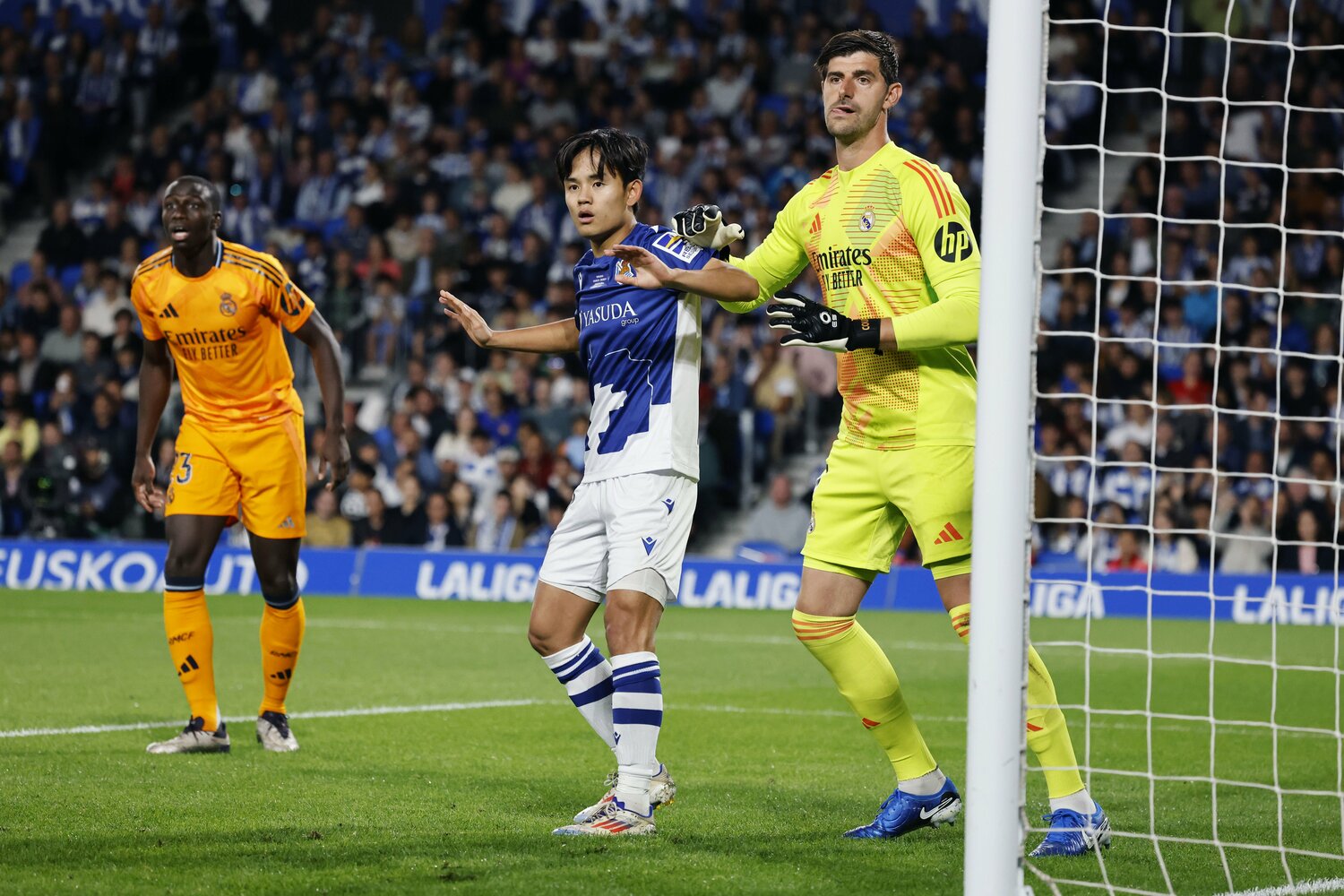 ソシエダはCKの立ち位置に変化をつけてきたが