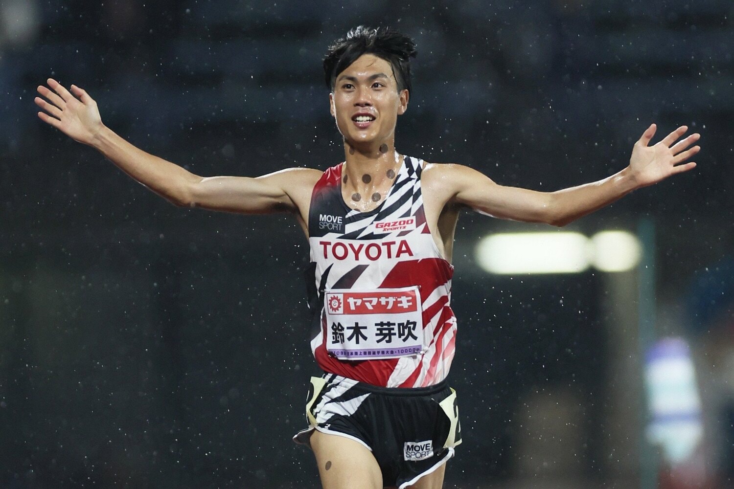 日本選手権を制した鈴木芽吹　©JIJI PRESS