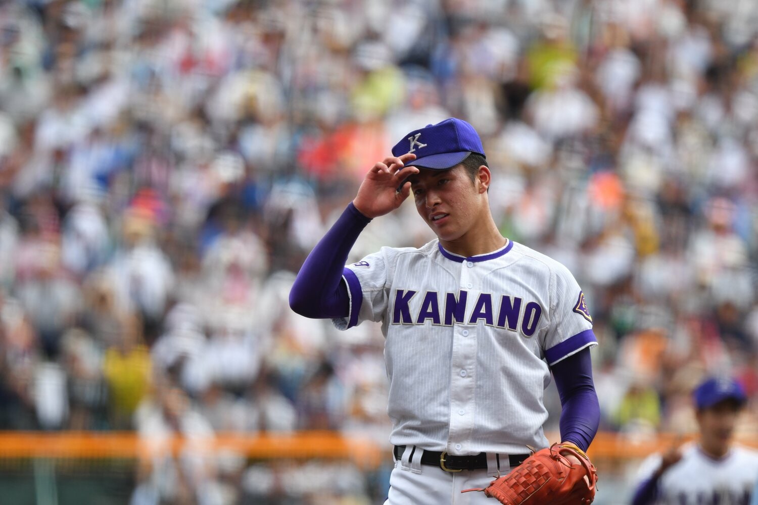 夏の甲子園決勝で投げ合った吉田とは同じチームへ　©︎Hideki Sugiyama
