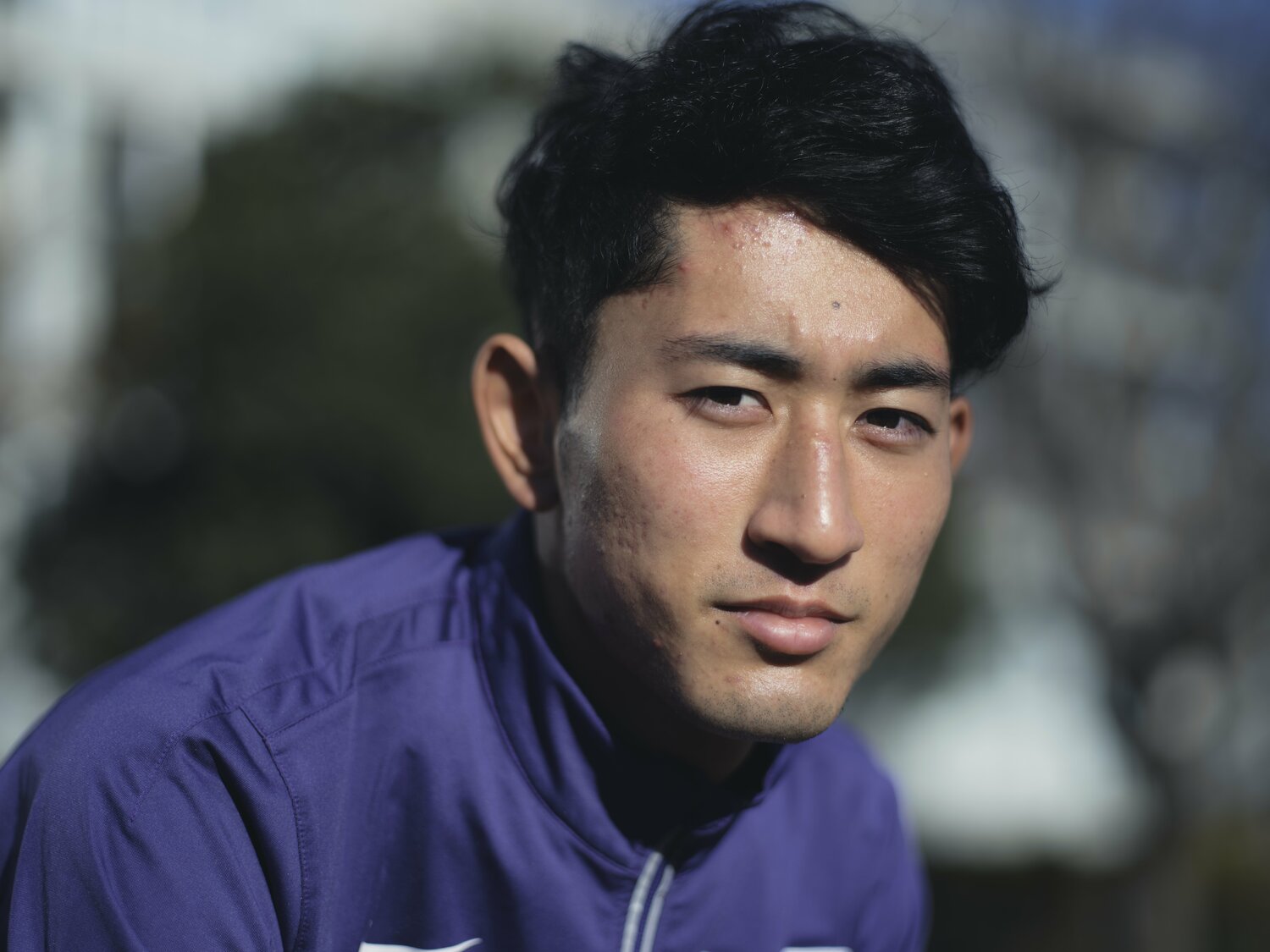 この3月で駒大を卒業する白鳥。実力派のランナーだが、大学4年間は決して順風満帆ではなかった　©Yuki Suenaga