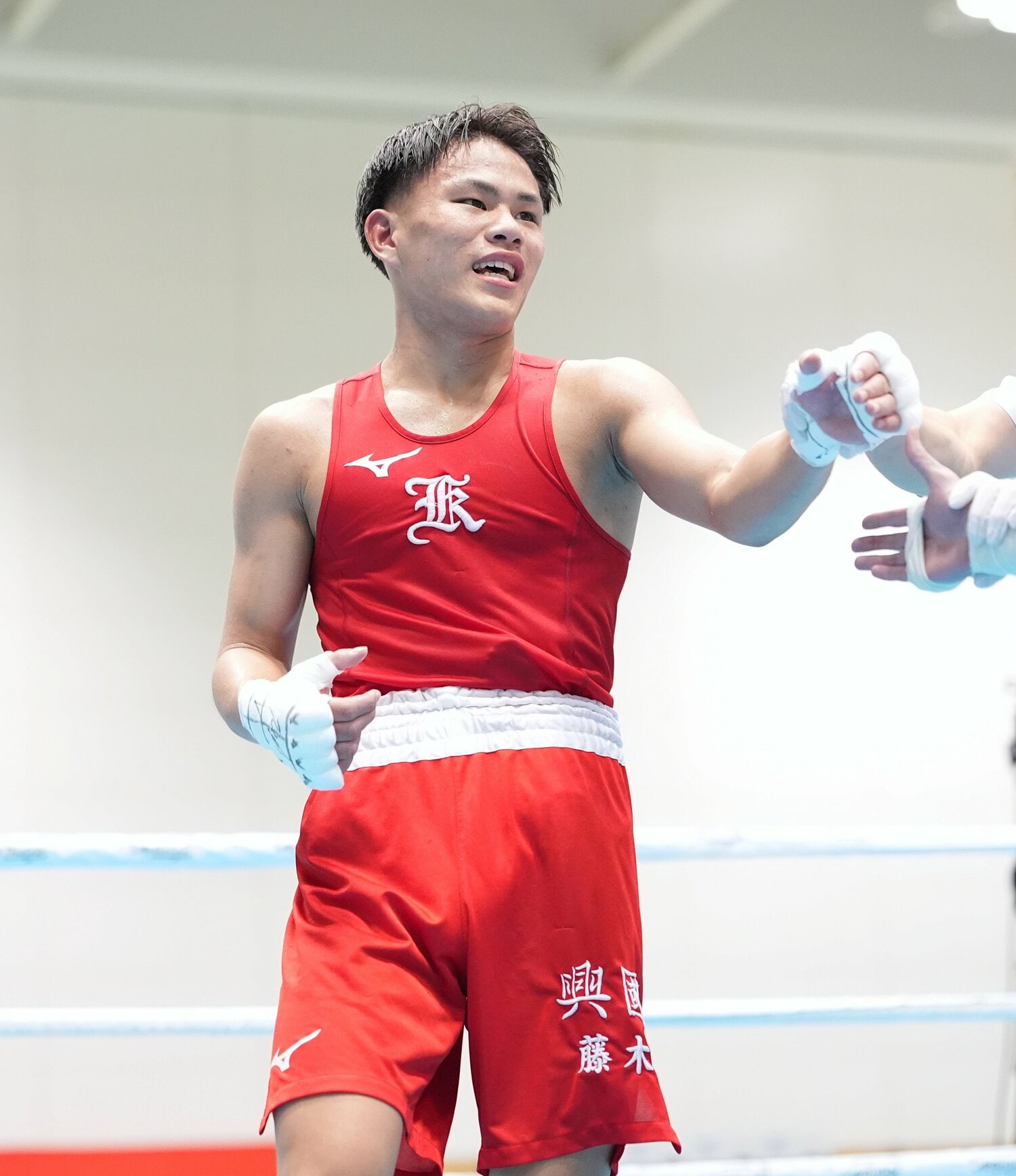 一線級の実力者たちとのスパーを経験しているという藤木 ©︎Naoki Fukuda