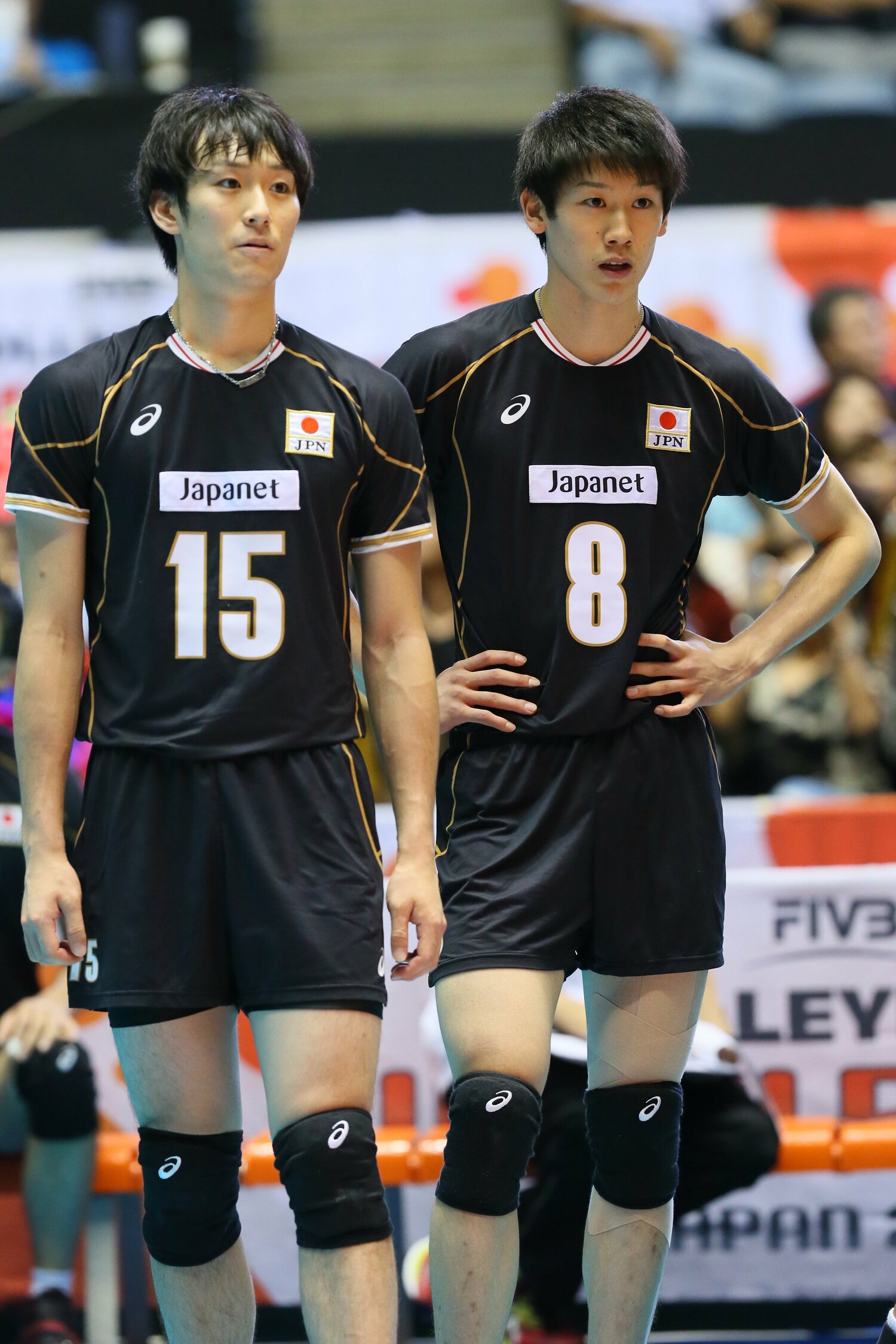 柳田将洋、石川祐希（2015年ワールドカップ）©︎YUTAKA/AFLO SPORT