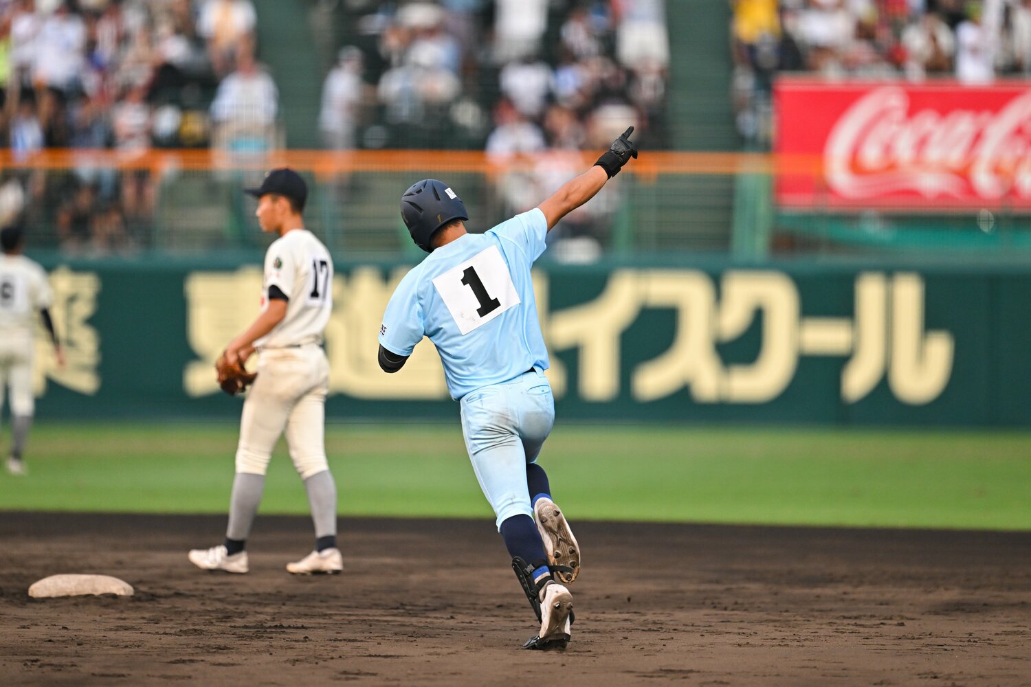 3回戦で圧巻の「満塁弾」 ©Nanae Suzuki