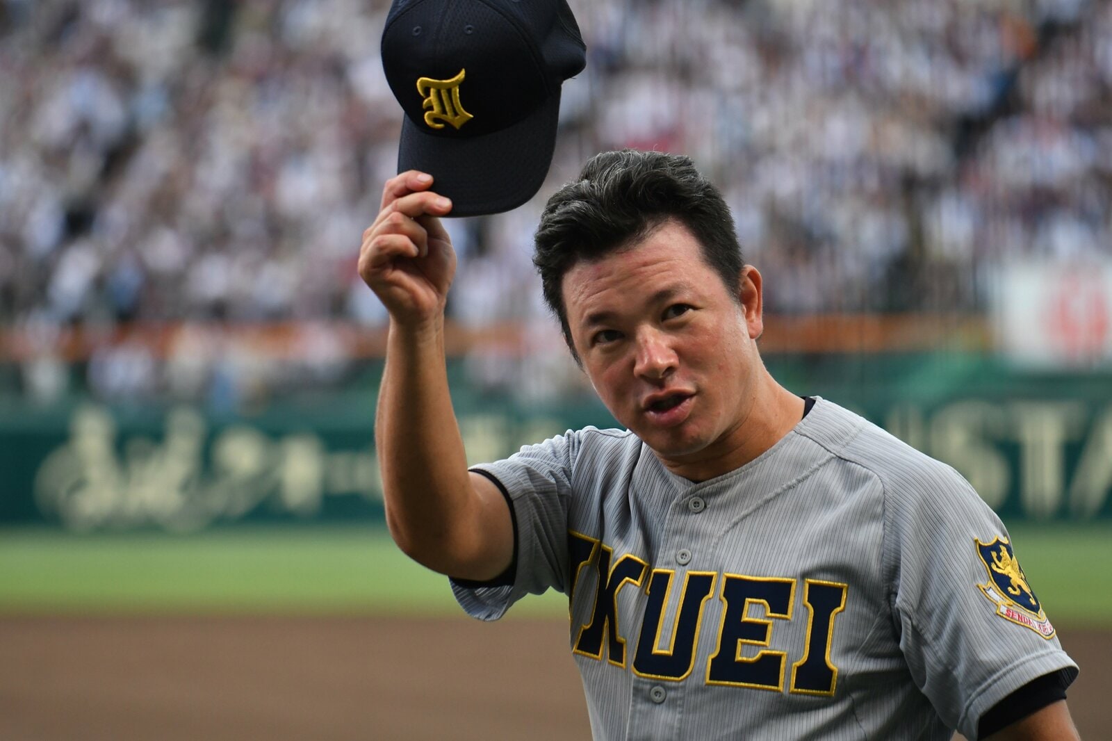 系列中学校の監督を経て2018年から指揮を執る須江航監督 photo by Hideki Sugiyama