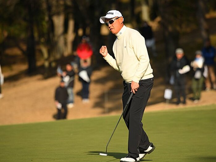 谷口徹、藤田寛之、片山晋呉。第一線でもがくベテランの生き方。<Number Web> photograph by Getty Images