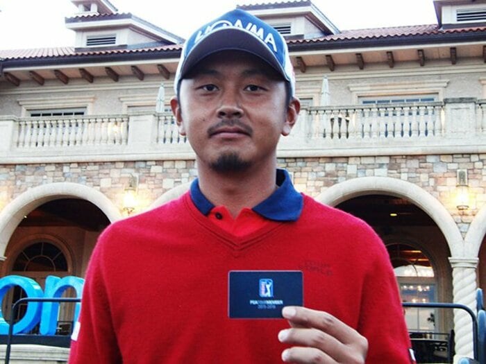 岩田寛は米ツアーで絶対愛される！一途でエモーショナルな個性派。＜Number Web＞ photograph by Sonoko Funakoshi