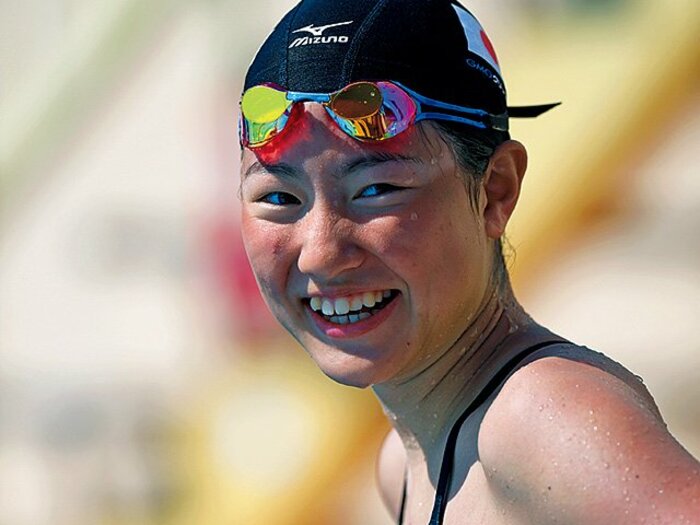 <10代が挑むオリンピック>背泳ぎ・酒井夏海「のびしろは無限大」<Number Web> photograph by Takao Fujita