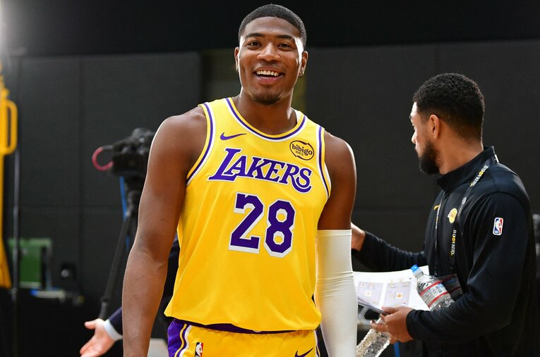 レイカーズに加入して4年目を迎える八村塁（28歳） ／ photograph by Imagn/Reuters/AFLO