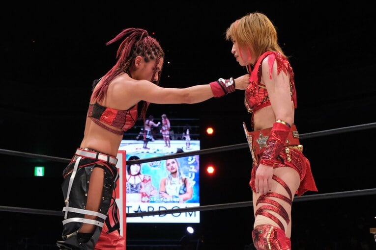 「女子プロレスを背負って立つ」スターダム王者・朱里が語る“朱いベルト”への思い…岩谷麻優戦で「ドローは絶対に嫌だった」理由とは？(45)