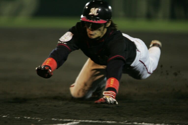 2005年の西岡剛（ロッテ）　©BUNGEISHUNJU