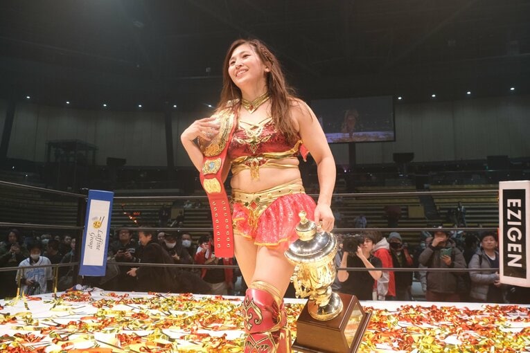 桜井戦後の青野。団体を引っ張る責任感が、青野をさらに強くしている