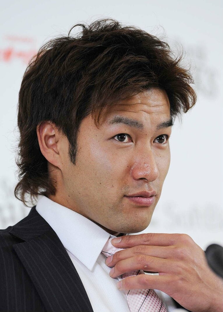 「カッコいい…」11年前…26歳の柳田悠岐　©JIJI PRESS