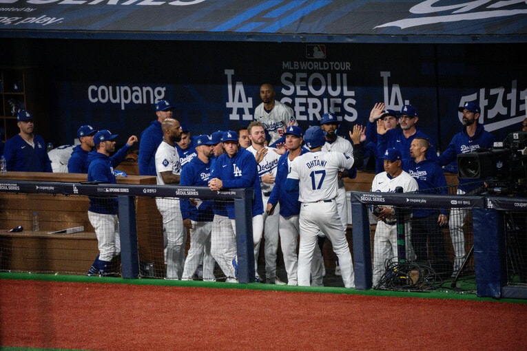 【開幕2戦目／21日】大谷翔平の2試合目　©Nanae Suzuki