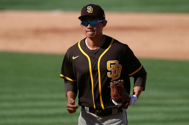 今季パドレス傘下3A（AAA）でプレーした加藤豪将。自身が考える「メジャーリーガーとの差」について語ってもらった ／ photograph by Getty Images