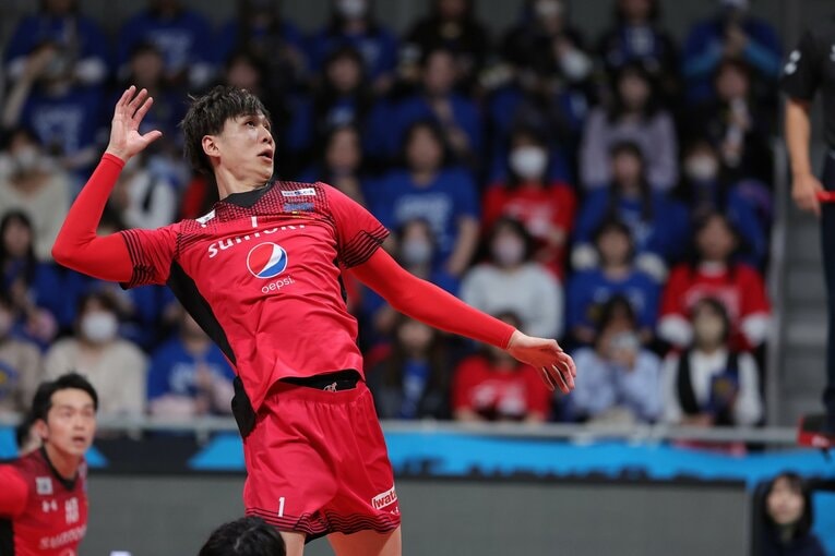 小野寺太志（サントリーサンバーズ）©︎JVL