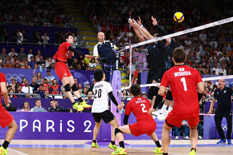 パリ五輪 アルゼンチン戦　©︎Ryosuke Menju/JMPA