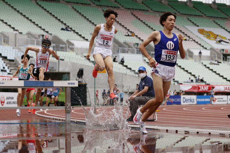 写真は日本選手権の3000m障害（6月26日）　©Getty Images