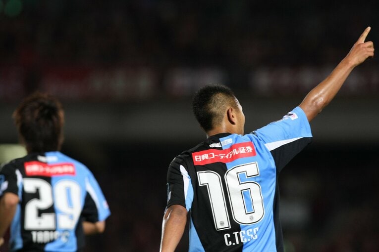 2008年、フロンターレ時代　©Shigeki Yamamoto