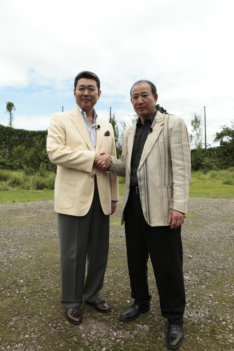 巨人時代の“ライバル”西本聖との対談　©BUNGEISHUNJU