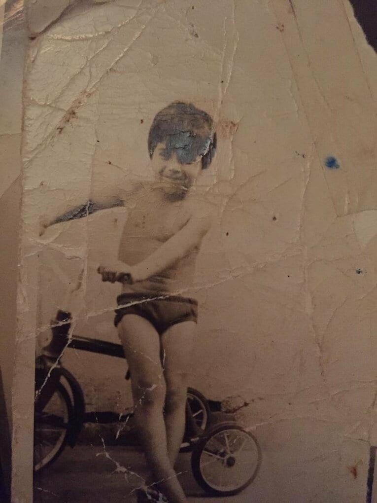 幼少期のジョルジーニョ　©Hiroaki Sawada