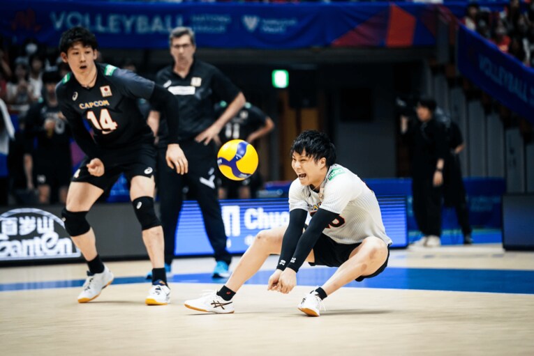 山本智大　©︎FIVB
