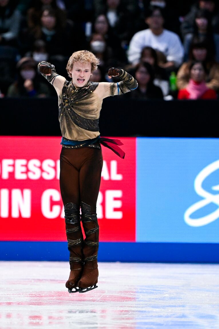 GPファイナルで圧巻の優勝を果たしたイリア・マリニン　©Asami Enomoto