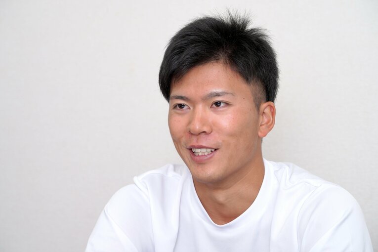 早稲田大学時代の早川（2020年撮影）。4年間で球団のエースまで成長した　©︎Hideki Sugiyama