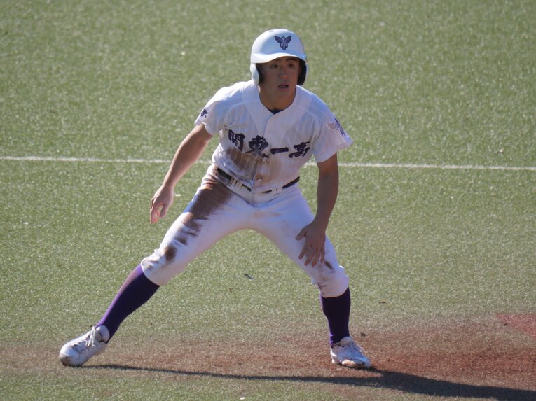 秋は背番号17番を背負っていた関東一・柳瀬冬和　©︎PPAB-lab.