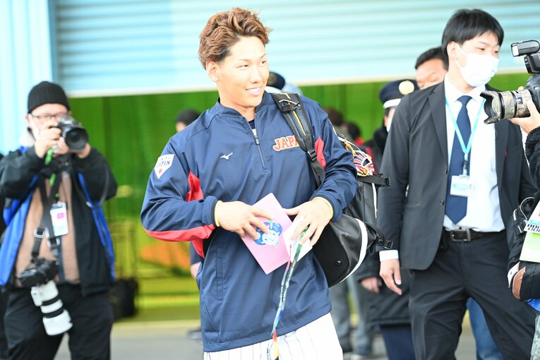 早くもメジャーリーガーの貫禄　©︎Naoya Sanuki