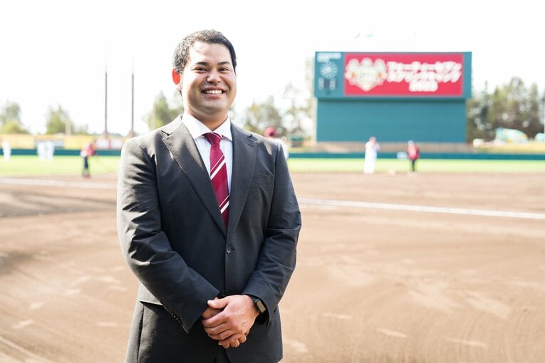 今年から楽天スカウト（中国・四国地方の担当）に　 ©Rakuten Eagles