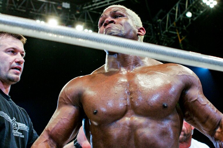 ヒョードルに敗れたランデルマン　©Susumu Nagao