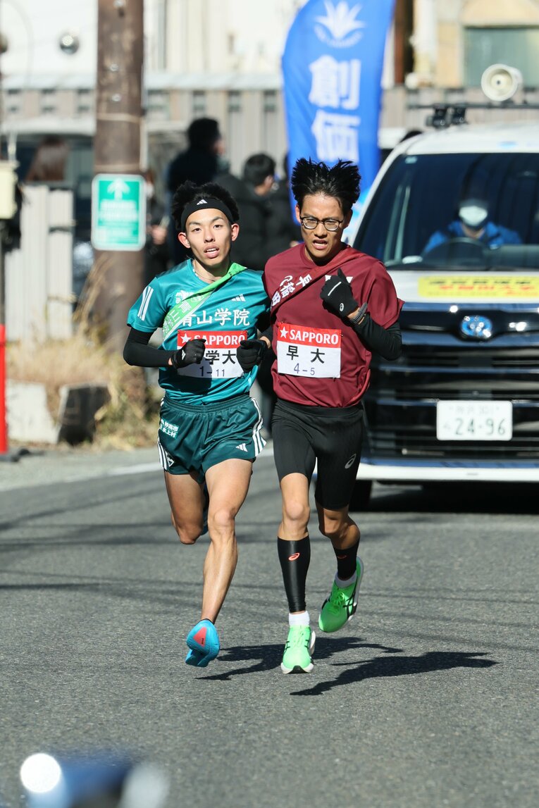 19.2km付近で一気に接近すると……　©JMPA