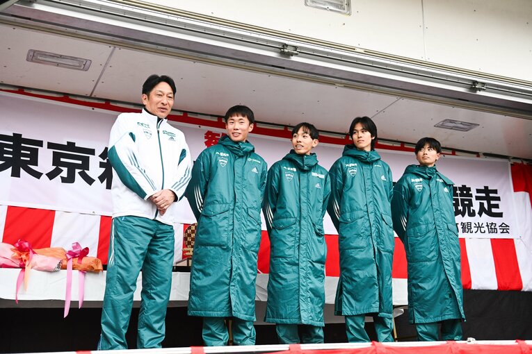 【昨年の箱根駅伝】3年時の太田と若林（右から）　©Nanae Suzuki