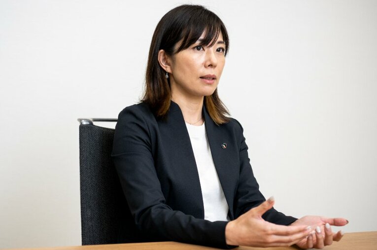 Jリーグ常勤理事の高田春奈氏に、日本サッカー界の課題やジェンダーギャップについて話を聞いた ／ photograph by Tomosuke Imai