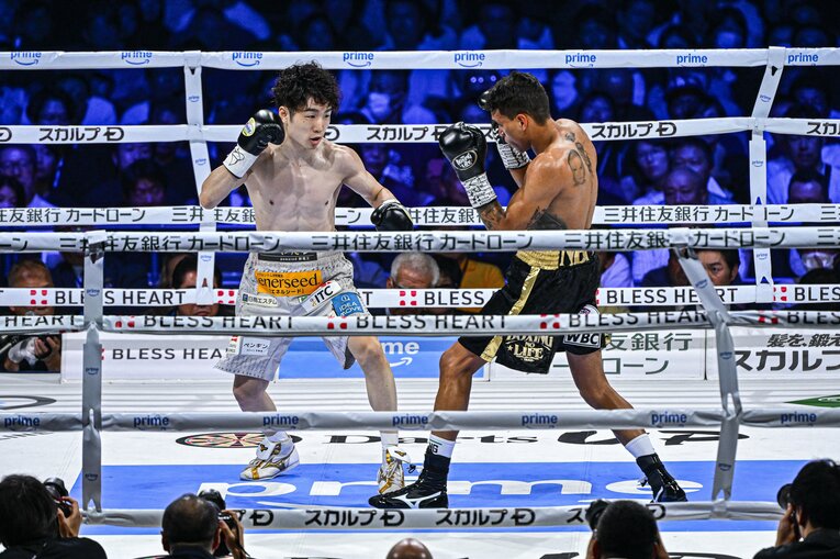 寺地拳四朗vs.クリストファー・ロサレス（WBC世界フライ級タイトルマッチ）©Takuya Sugiyama