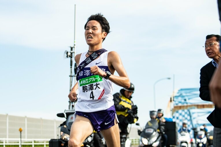 2019年全日本大学駅伝での神戸　©Shigeki Yamamoto